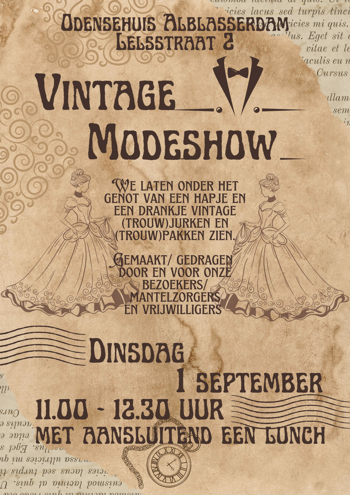 Vintage modeshow